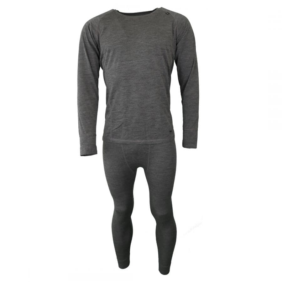Accezzi Merino, hiihtoalusvaatteet, miesten, harmaa