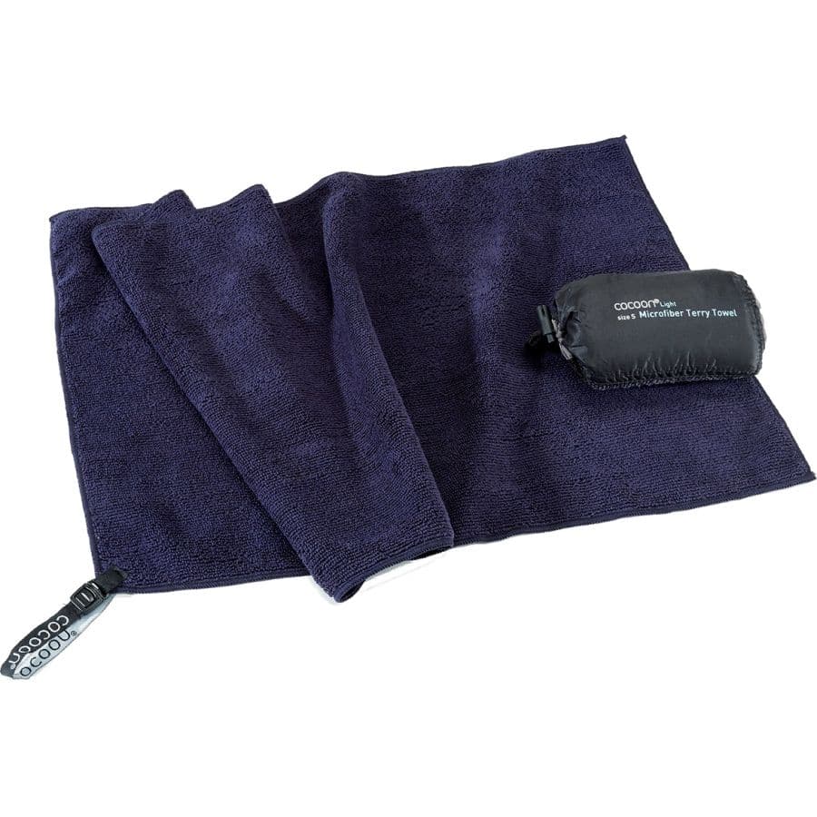 Cocoon Terry Towel Light, mikrokuitupyyhe, delfiinin sininen