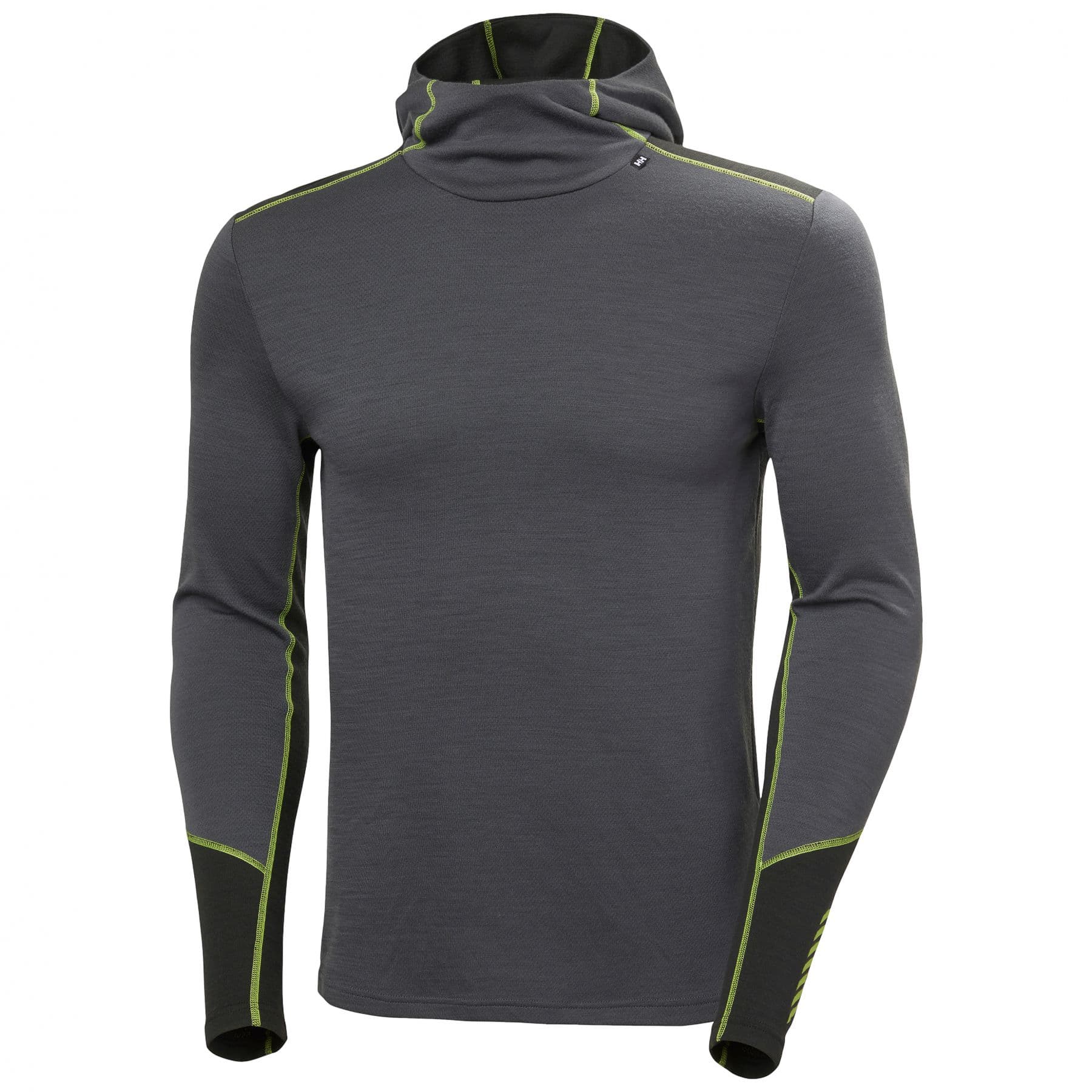 Helly Hansen Lifa Merino keskipainoinen huppari, miesten, harmaa