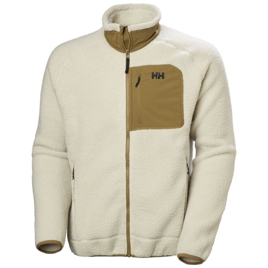Helly Hansen Panorama Pile Block, fleecetakki, miehet, beige