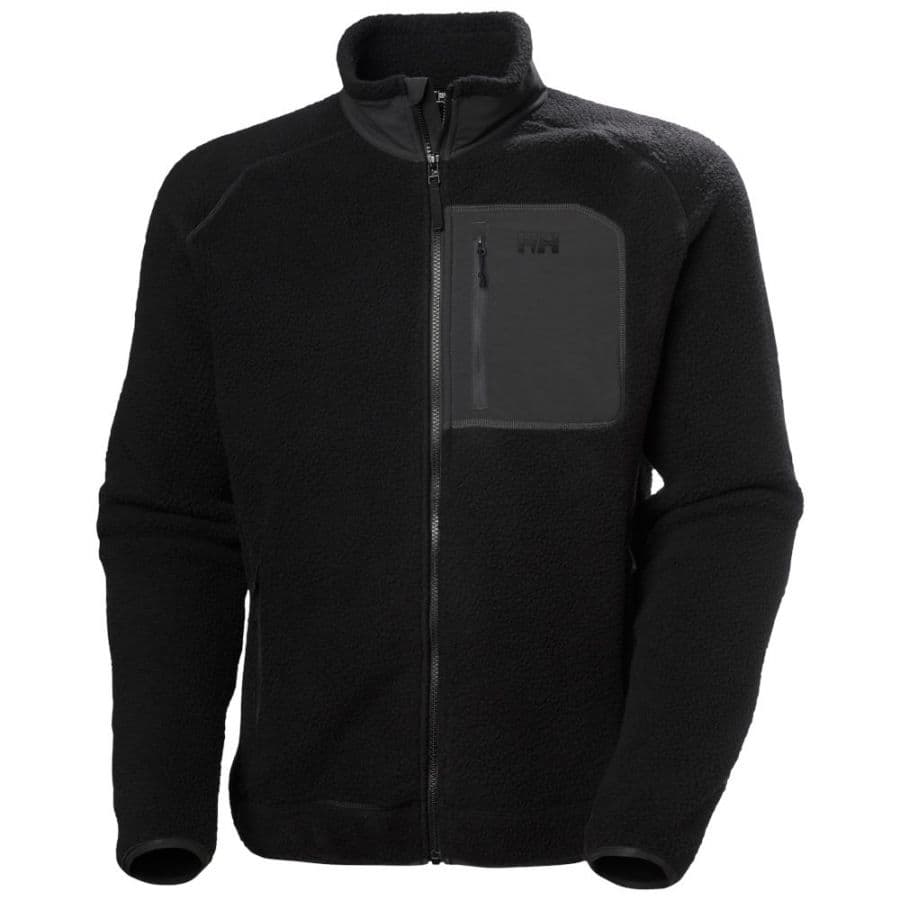 Helly Hansen Panorama Pile Block, fleecetakki, miehet, musta