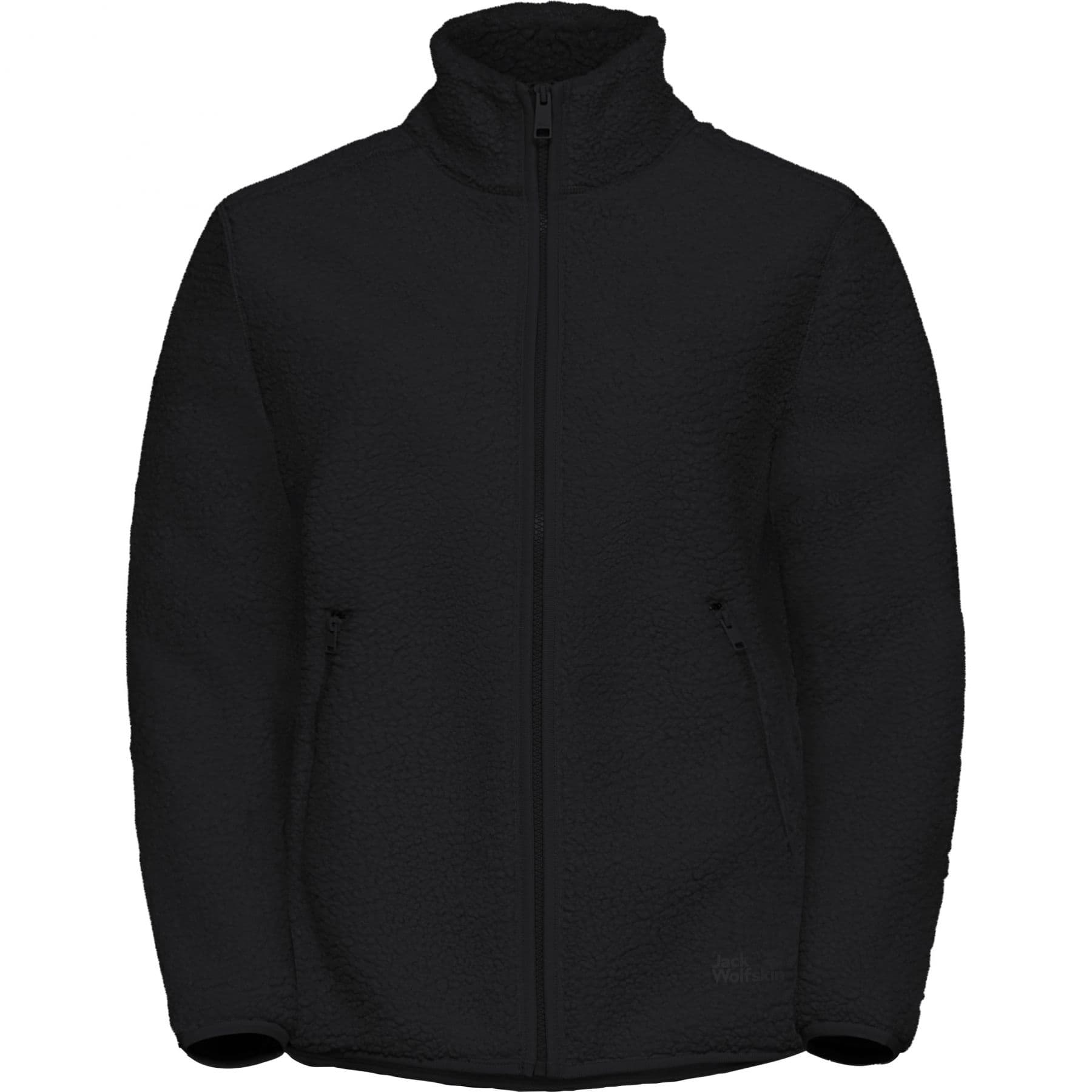 Jack Wolfskin High Curl, fleecepusero, naisten, musta