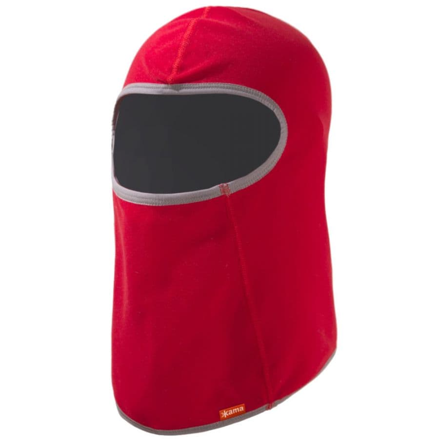 Kama fleece balaclava, lapset, punainen
