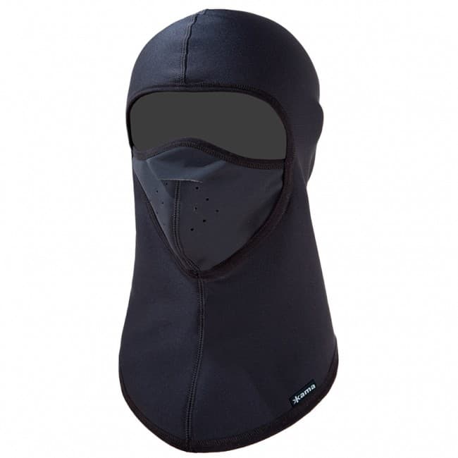 Kama fleece balaclava, musta