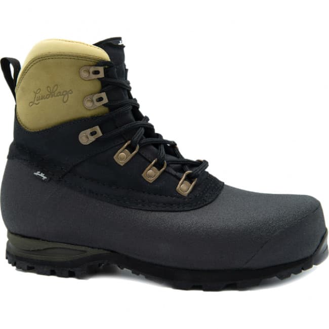 Lundhags Padje Light Trekking Boot Mid M, vaelluskengät, miesten, musta/vihreä