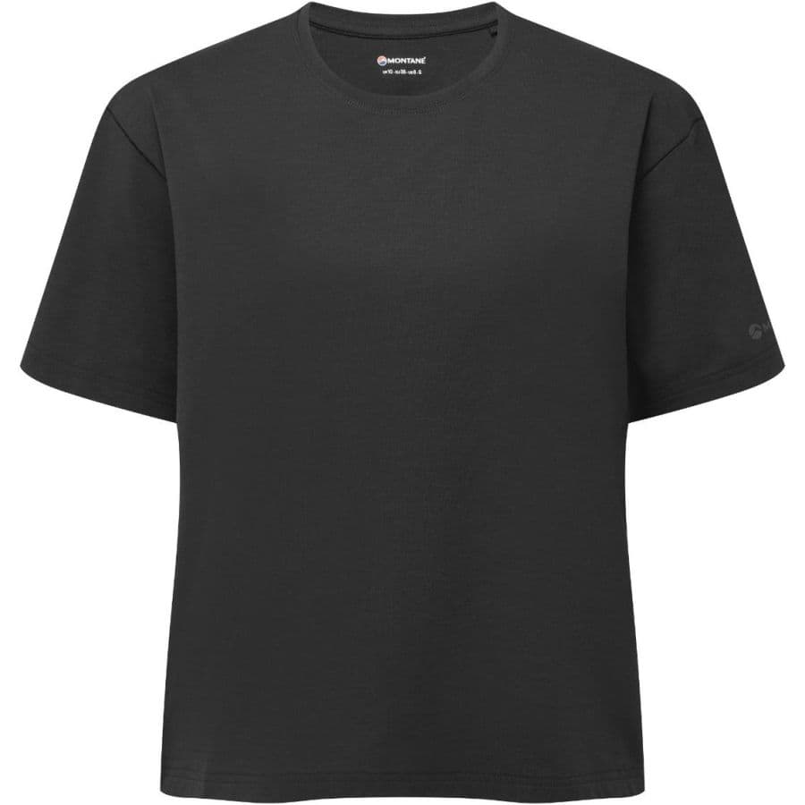 Montane F Alhena T Shirt, naiset, musta