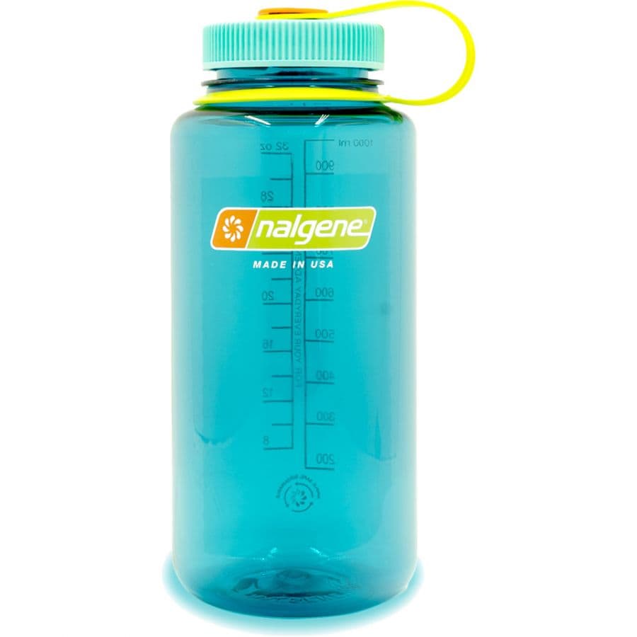 Nalgene Wide Mouth Sustain 1 l juomapullo, turkoosi