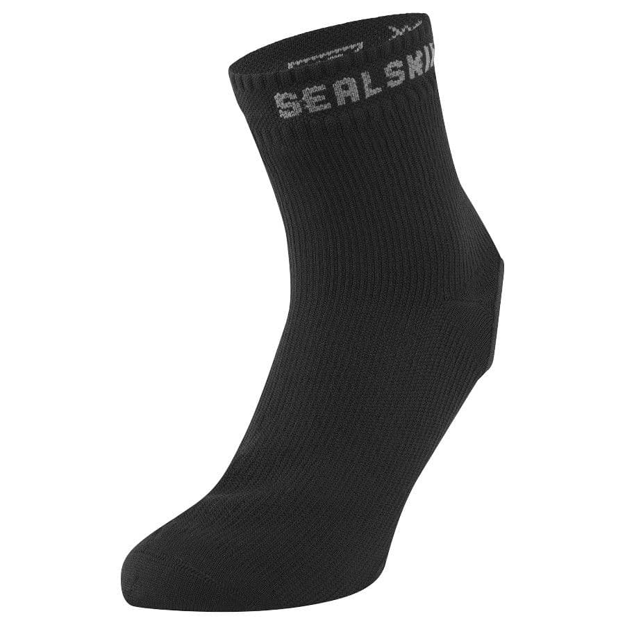 Sealskinz Thetford, pyöräilysukat, musta