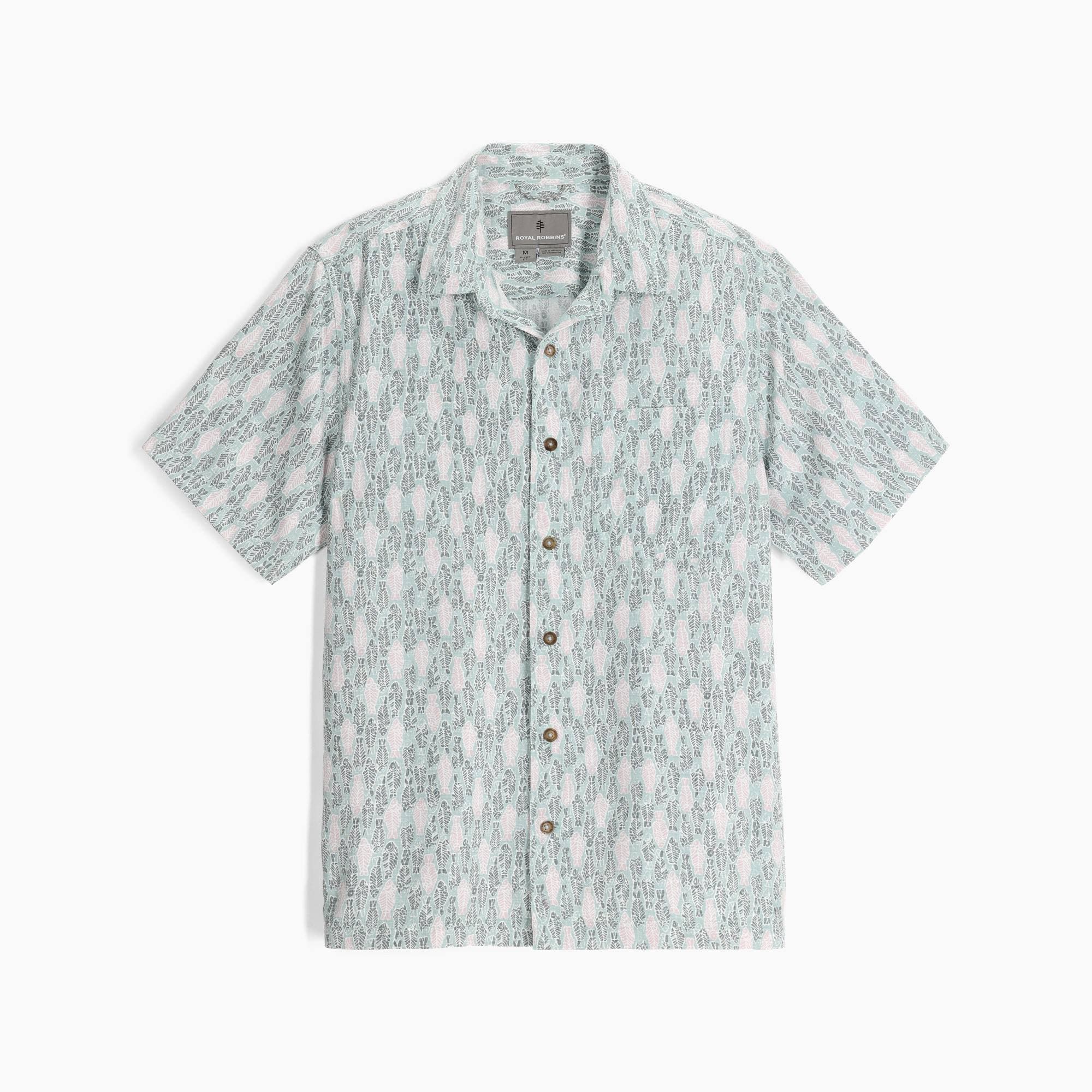 Royal Robbins Camino Pucker Short Sleeve miesten kauluspaita