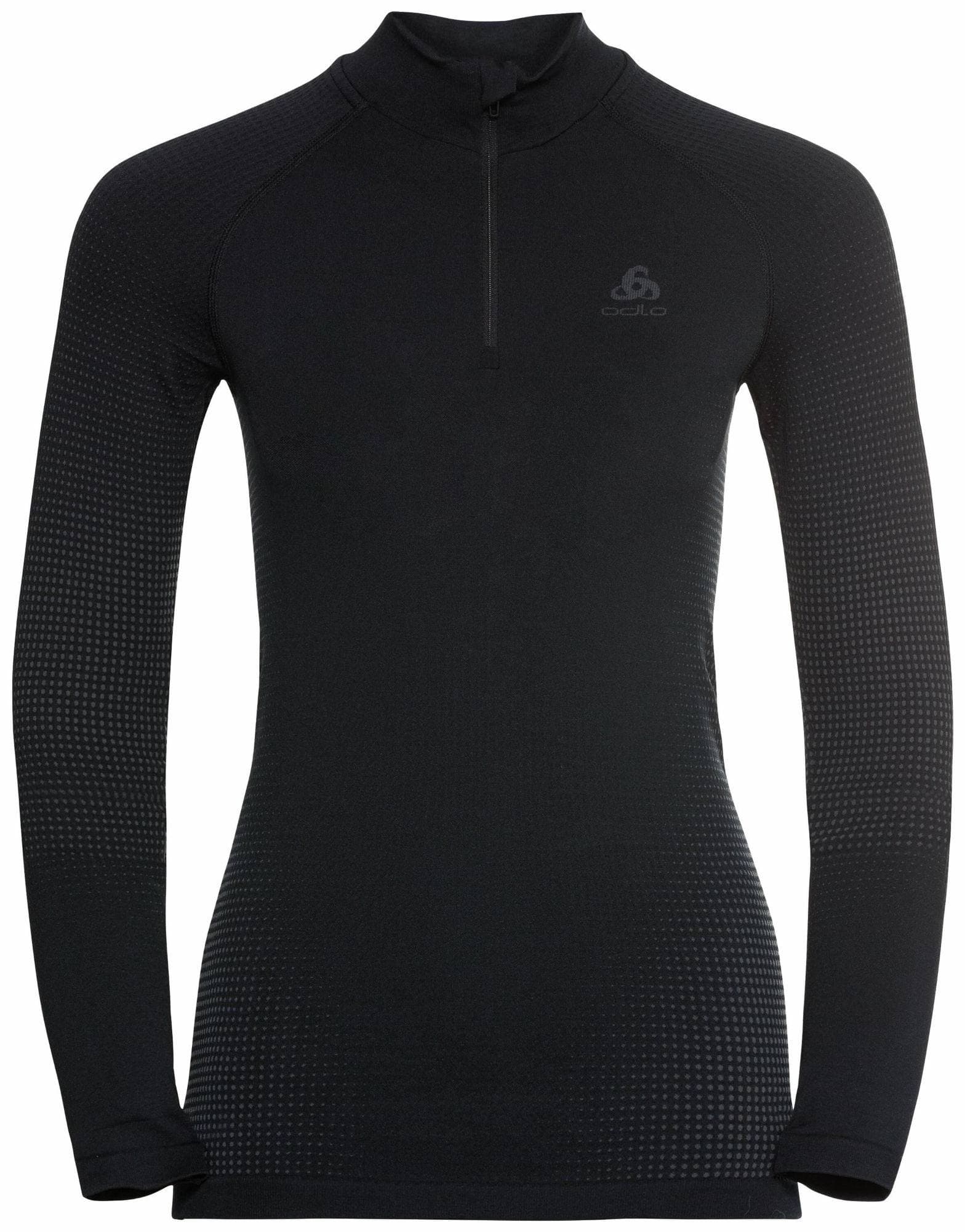 Odlo Women's PERFORMANCE WARM ECO ½ Zip Turtleneck Base Layer Top naisten aluskerrospaita