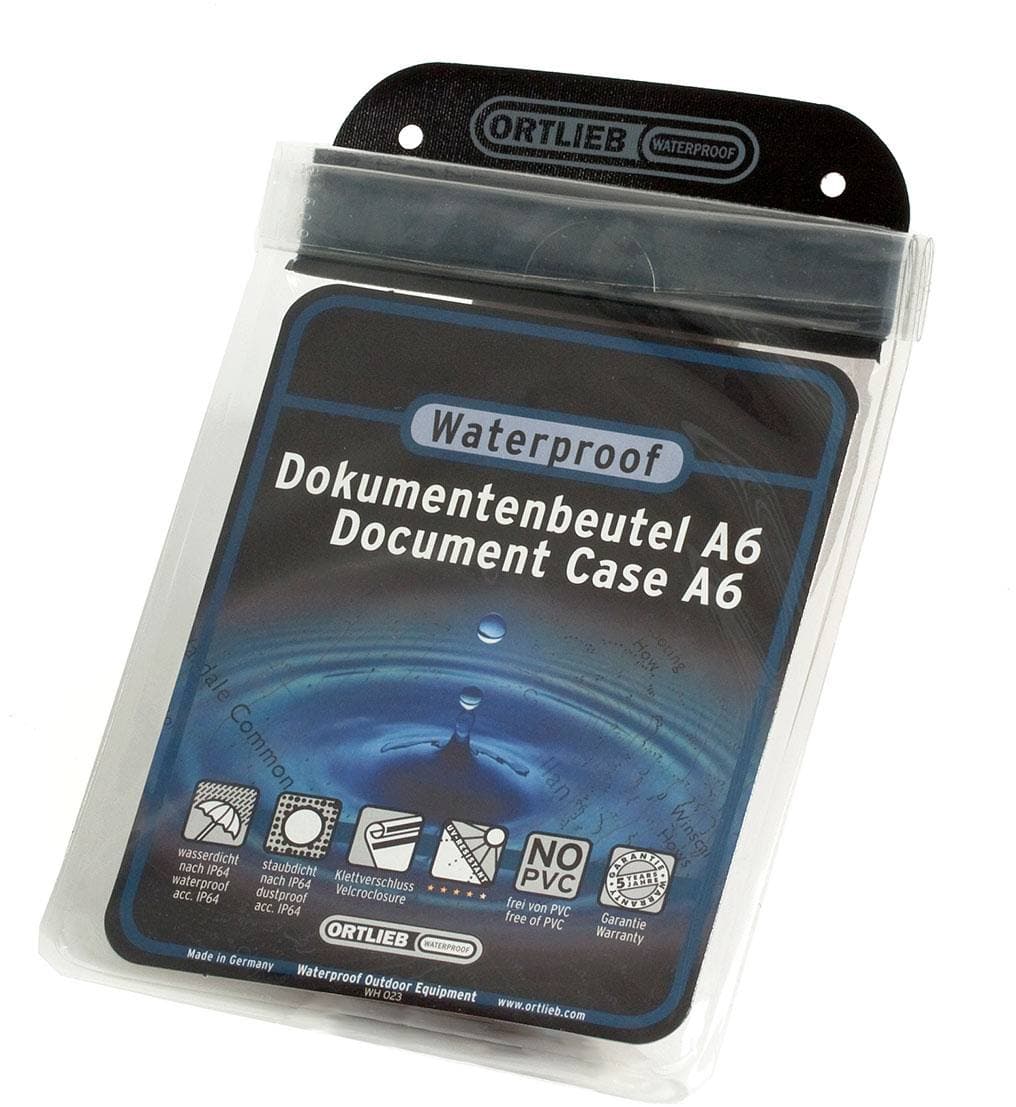 Ortlieb Dokumenttitasku A6 sadesuojakotelo