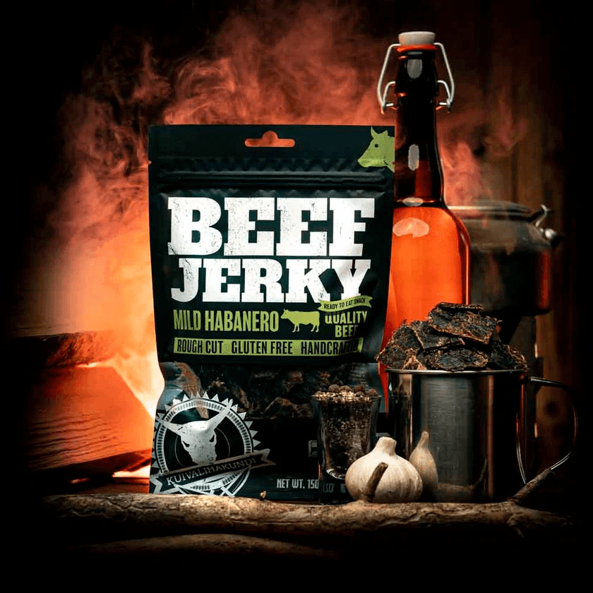Kuivalihakundi Beef Jerky Mild Habanero 120g kuivaliha
