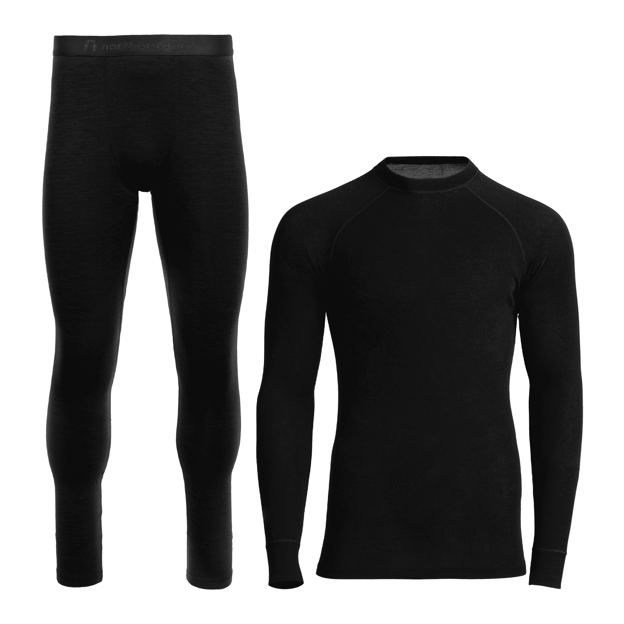 North Outdoor Men's Multi Action Merino 200 Set miesten merinovilla-alusasu