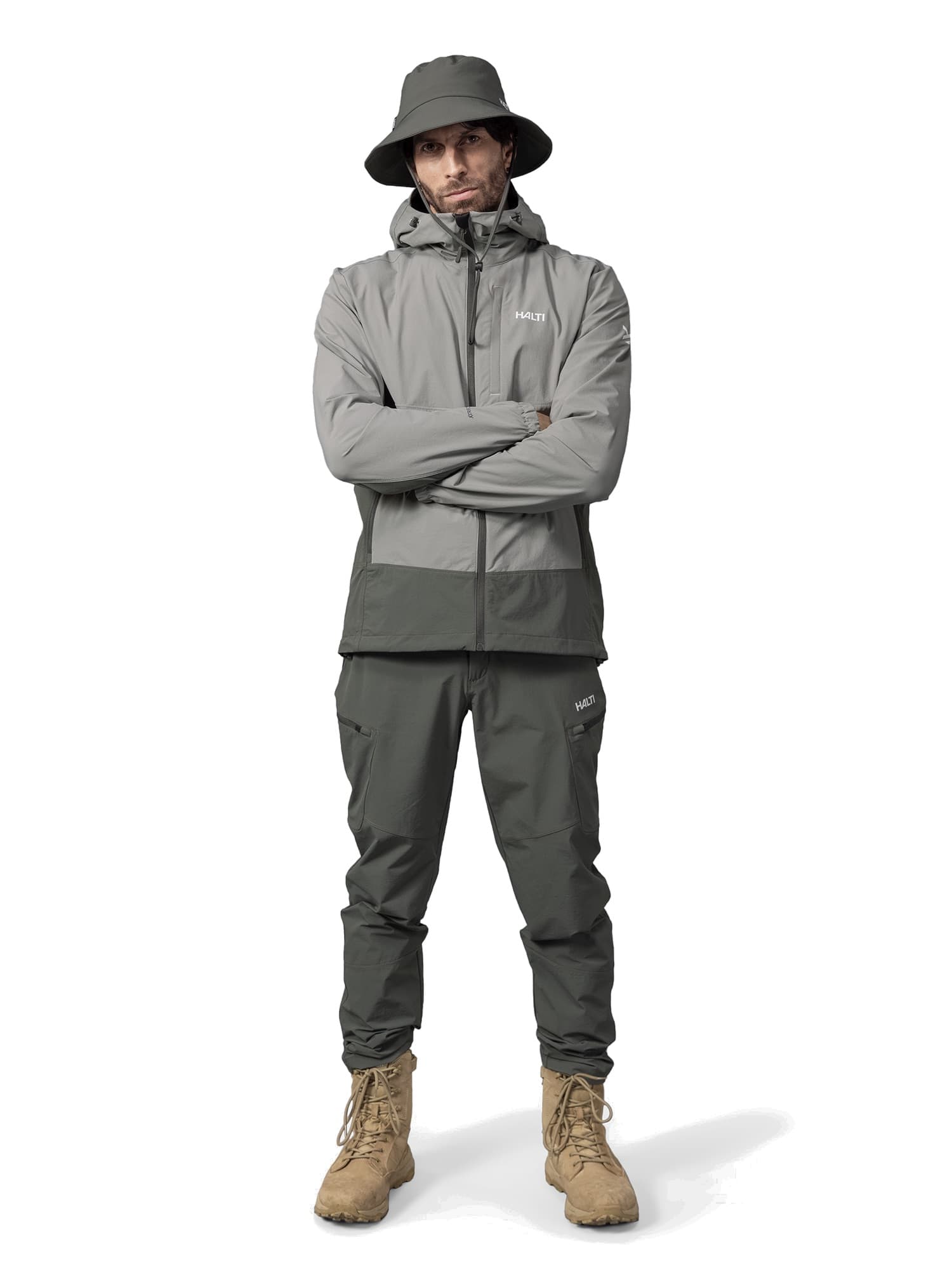 Halti Men's Pallas Evo Hooded Jacket miesten softshell-takki
