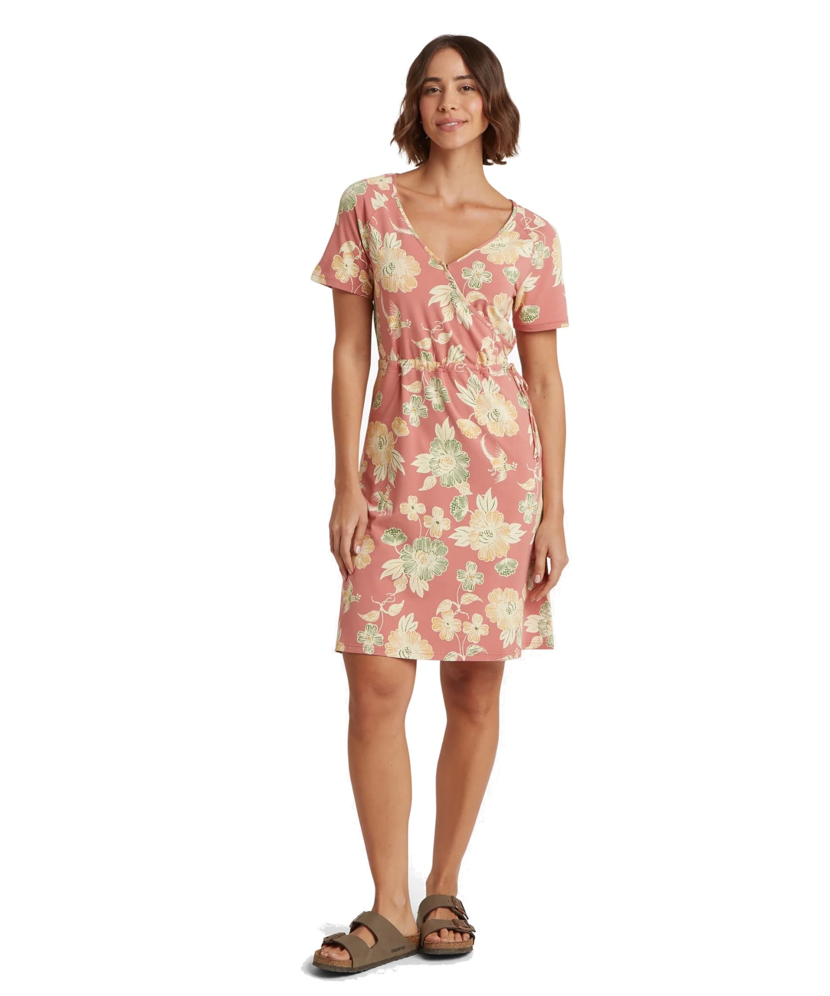 Sherpa Women's Neha Faux Wrap Dress naisten kesämekko