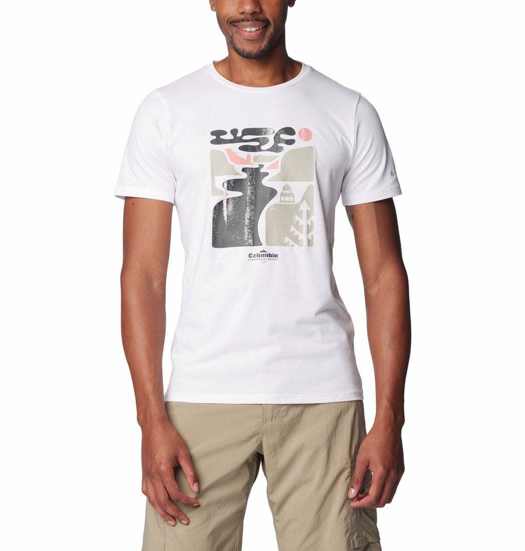 Columbia Sun Trek Graphic SS Tee miesten t-paita