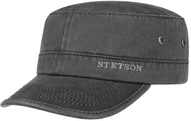 Stetson Army Cap CO/PES Musta