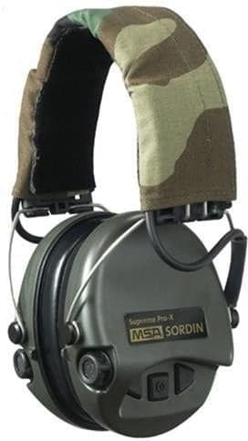 Sordin MSA Supreme Pro-X -aktiivikuulosuojaimet, vihreä