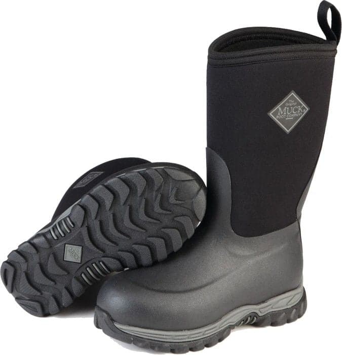 Muck Boot Kids Rugged lasten lämpösaappaat, musta