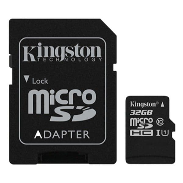 Kingston Canvas Select MicroSD -muistikortti SD-adapterilla, 32 GB