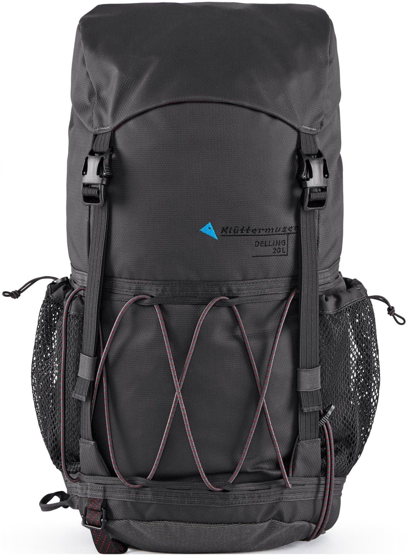 Klättermusen Delling Backpack päiväreppu, 20L, musta