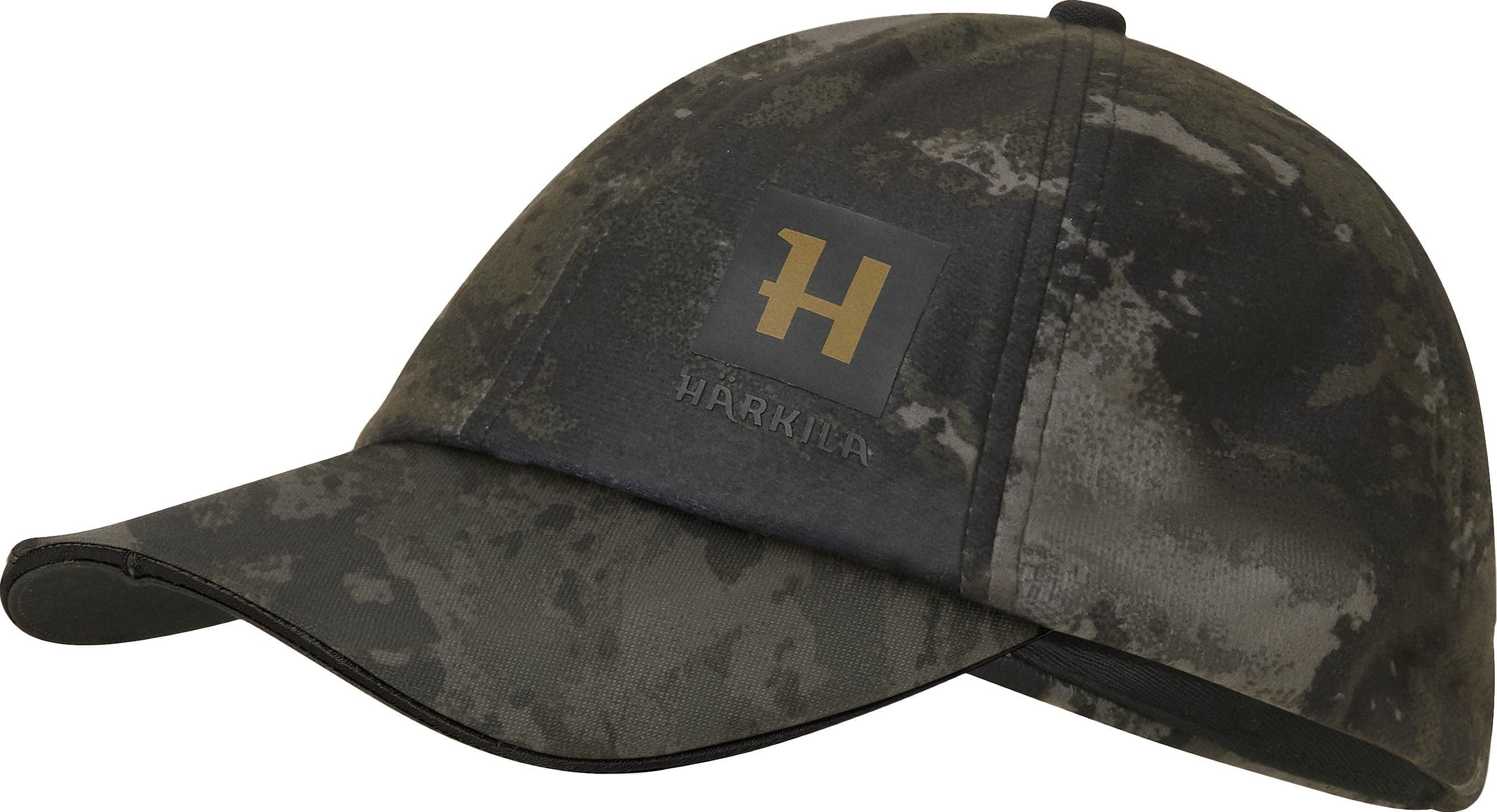 Härkila NOCTYX Camo Light Cap metsästyslippalakki valolla, AXIS MSP®Black