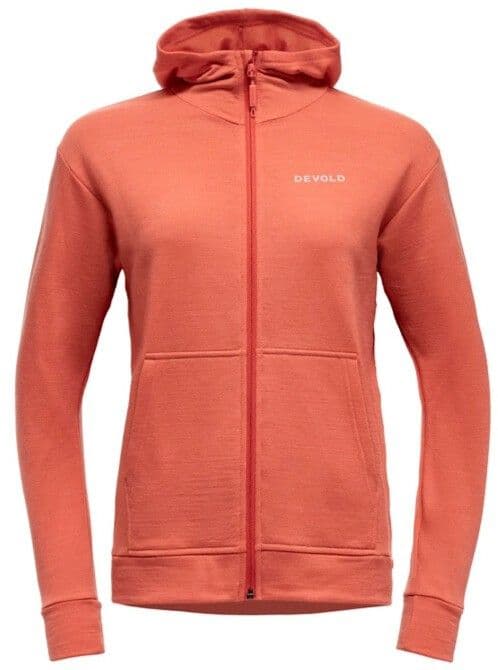 Devold Everyday Zip Hoodie Woman Koralli