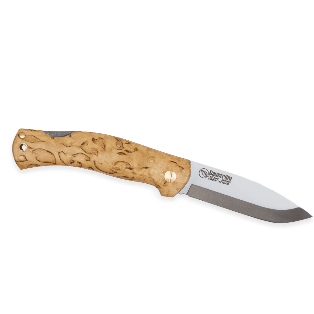 Casström Lars Fält Lock Back Folding Knife N690 taittopuukko