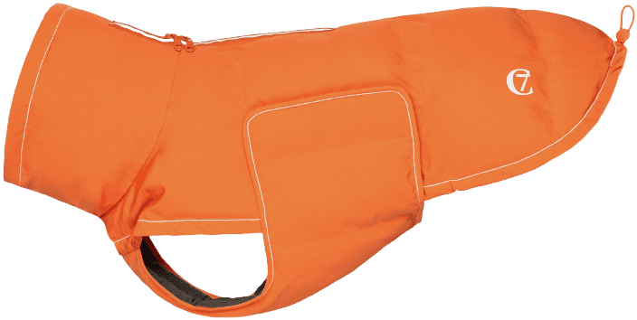 Cloud7 Yukon Dog Coat koiran takki, koot 6-10, Neonoranssi (Neon Orange)