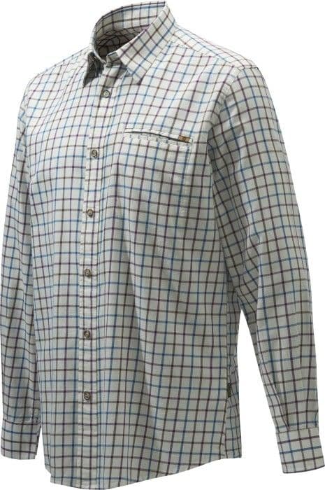 Beretta Wood Plain Collar Shirt kauluspaita, valkoinen/sininen
