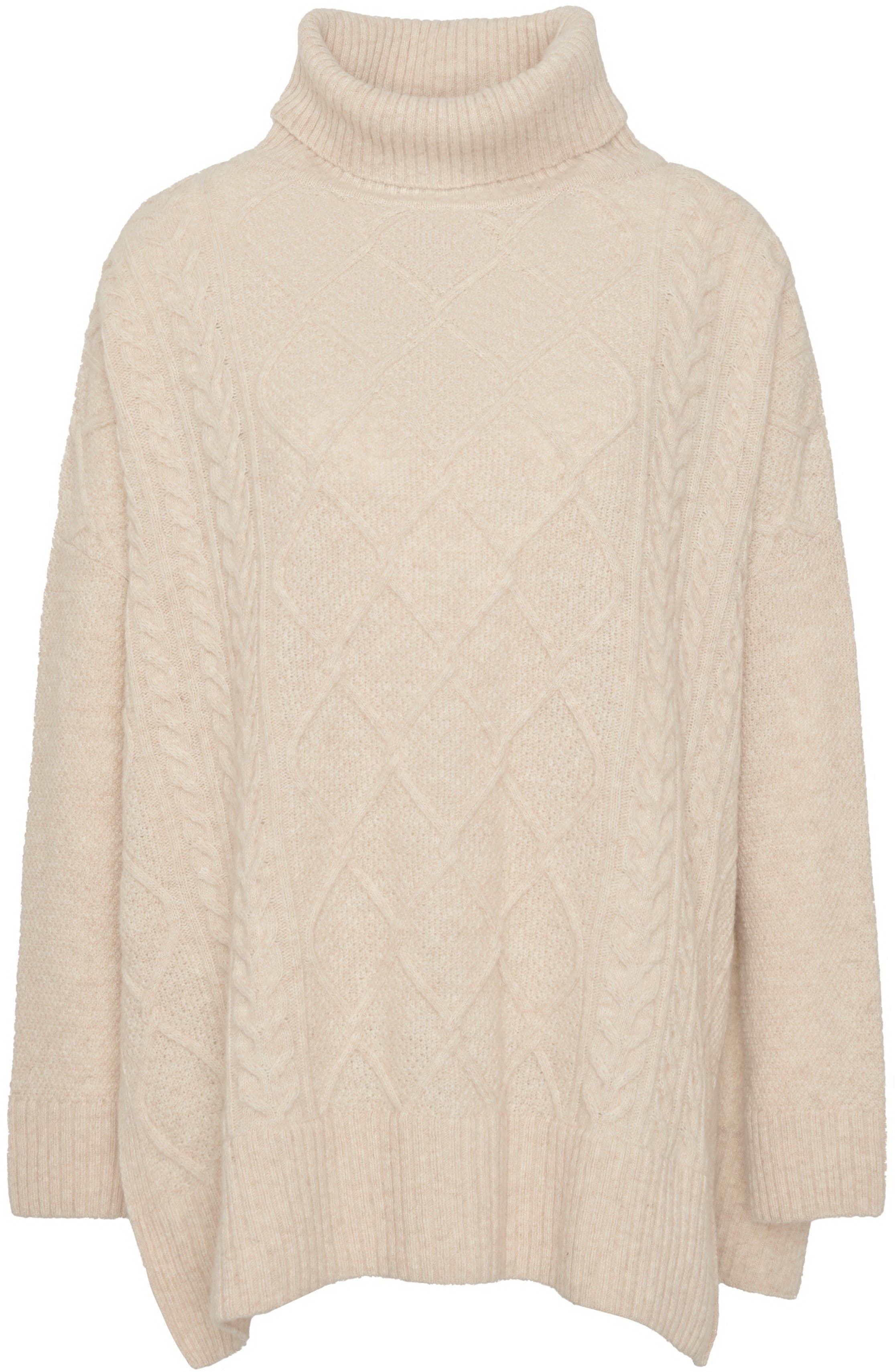 Barbour Burne Cape neulepaita, Oatmeal/Hessian Tart