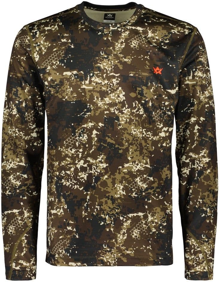 Alaska 1795 CoolDry LS T-Shirt paita, BlindTech Forest