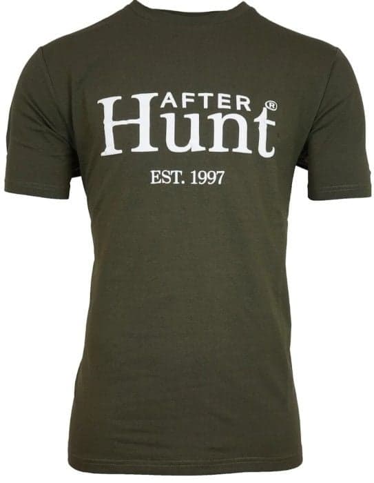 After Hunt Logo T-Shirt Basic Green