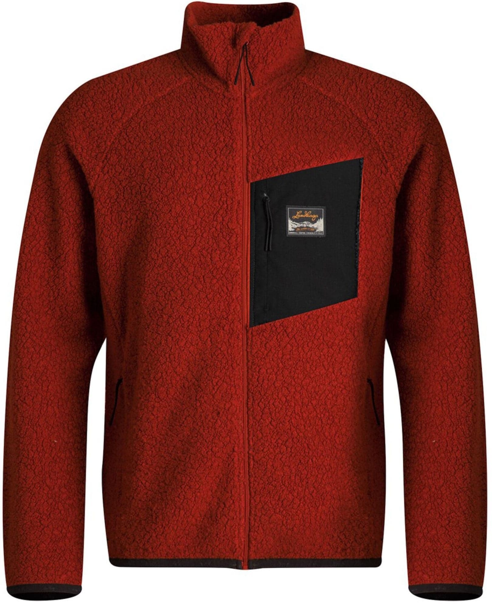 Lundhags Flok Wool Pile takki, punainen