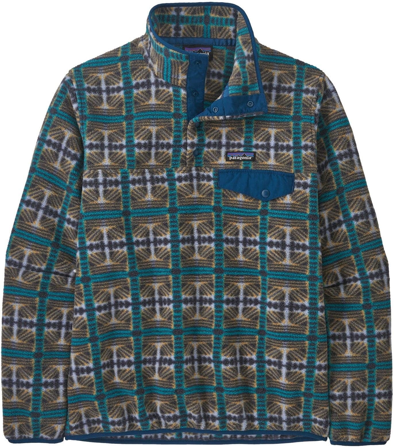 Patagonia W's LW Synch Snap-T P/O Snow Beam Pale Periwinkle