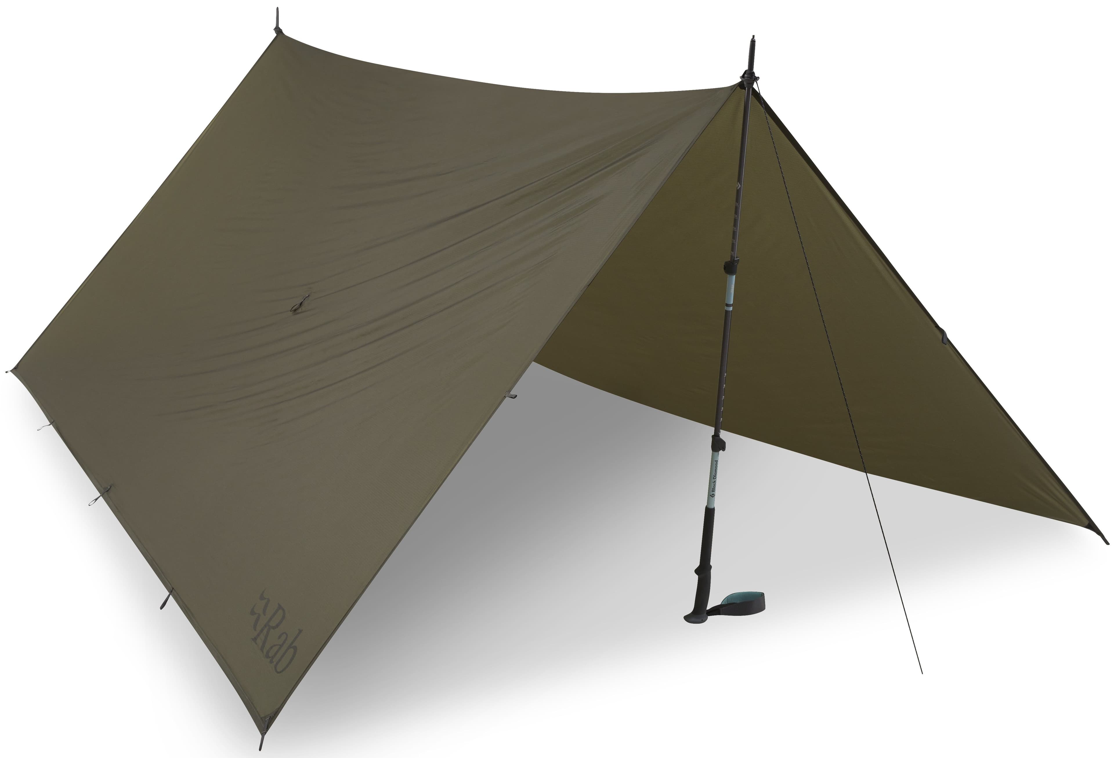 Rab SilTarp Plus Duo tarppi, oliivinvihreä