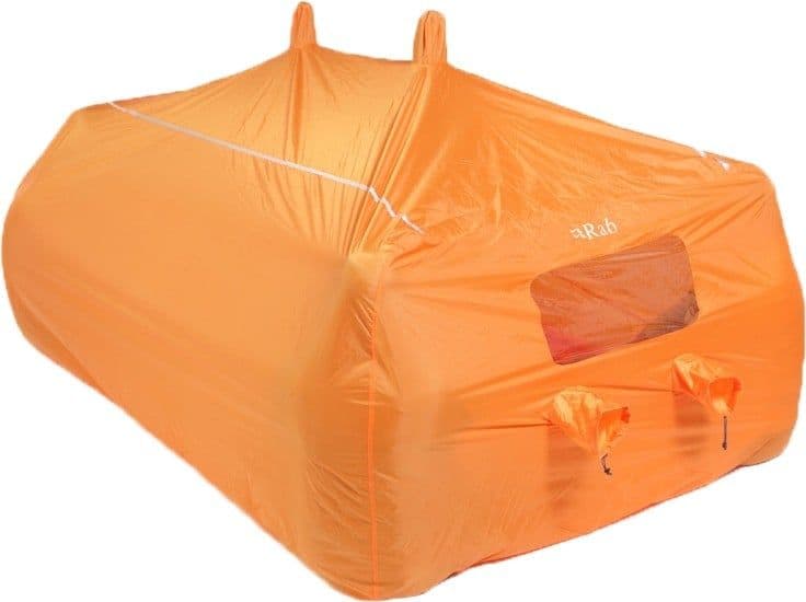 Rab Group Shelter 8-10 Person myrskysuoja, oranssi
