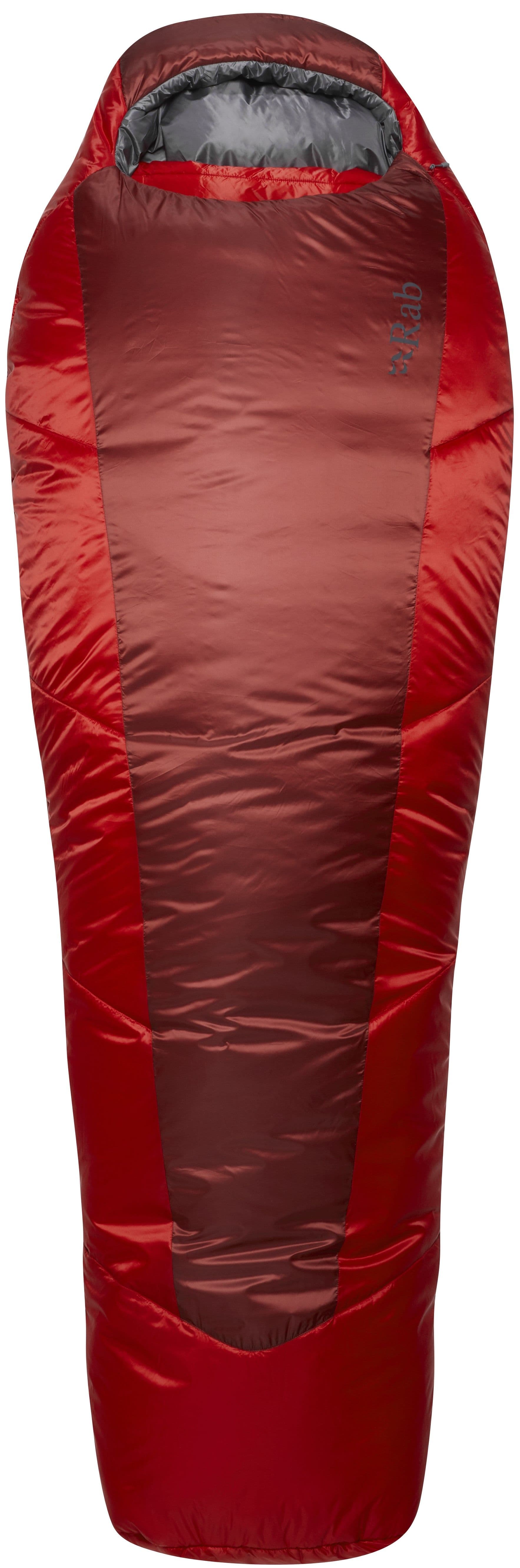 Rab Solar Eco 3 X-Long Wide makuupussi, -8°C Oxblood Red Unisex