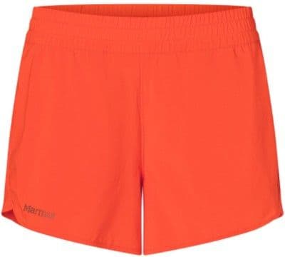 Marmot Elda Short 4" naisten shortsit, punaoranssi