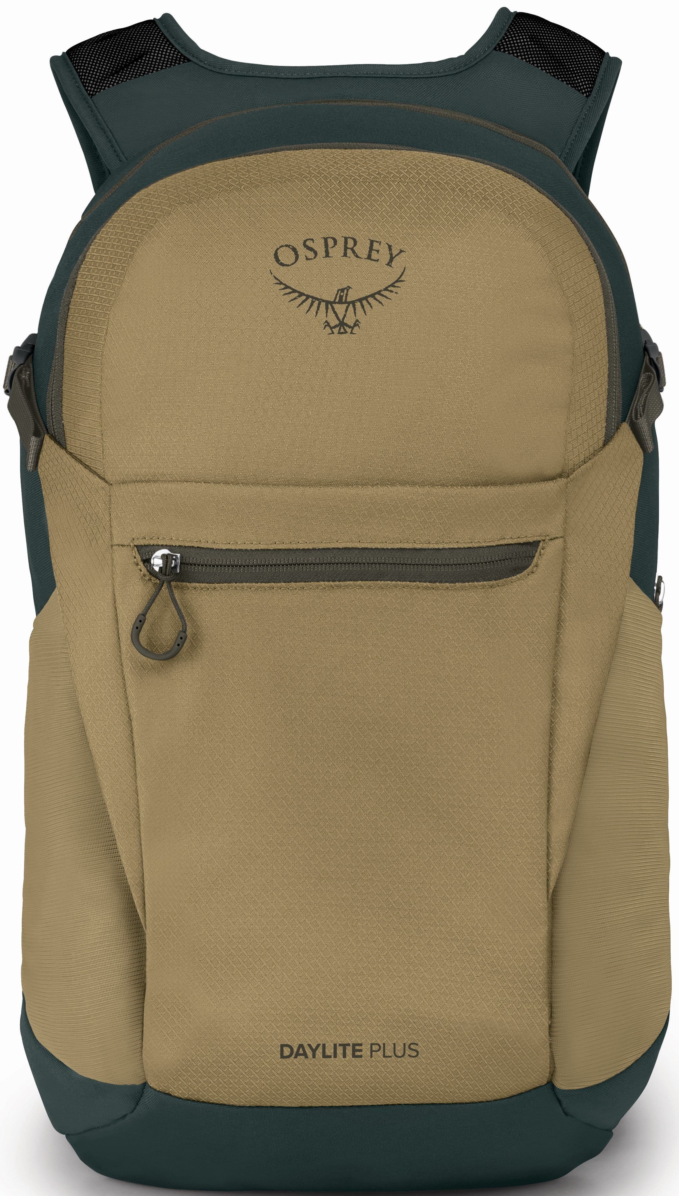Osprey Daylite Plus reppu, murrettu keltainen/tummanvihreä (Nightingale Yellow/Green Tunnel)