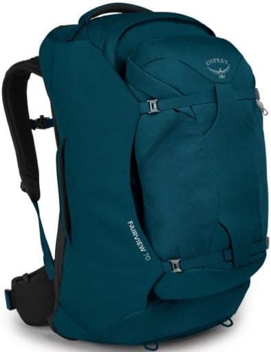 Osprey Fairview 70 naisten matkailurinkka, Night Jungle Blue