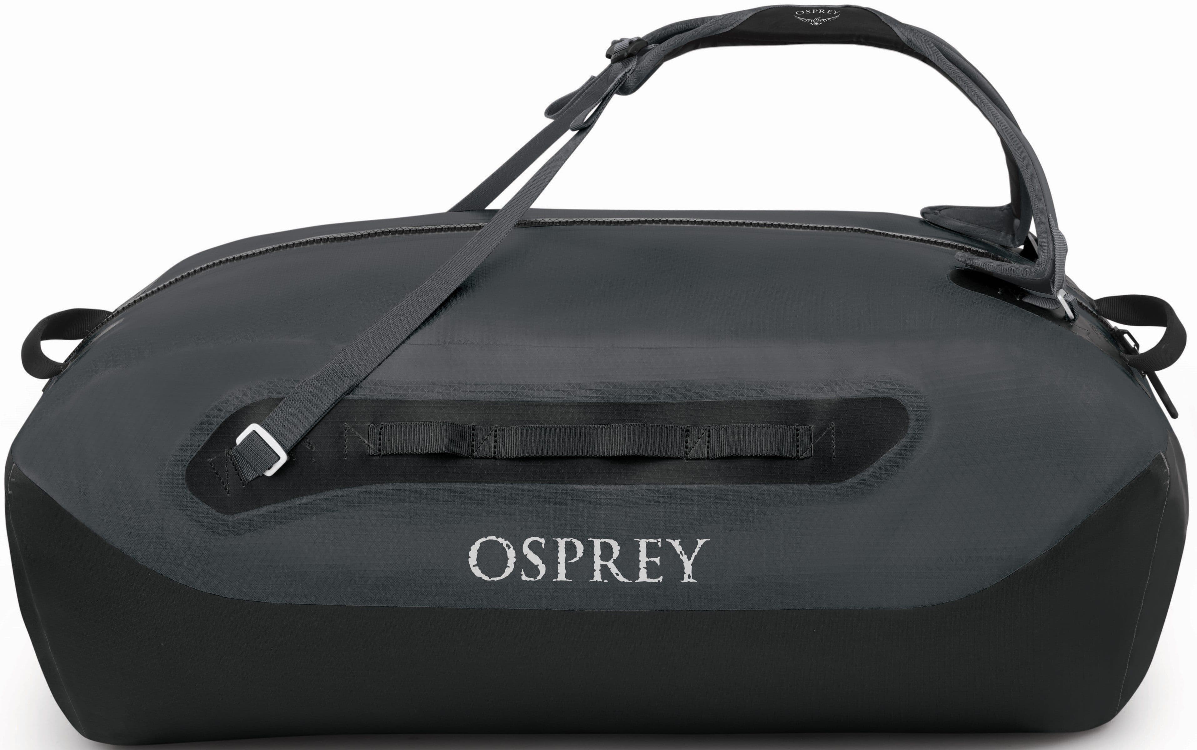 Osprey Transporter WP Duffel 100 vedenkestävä putkikassi, tummanharmaa