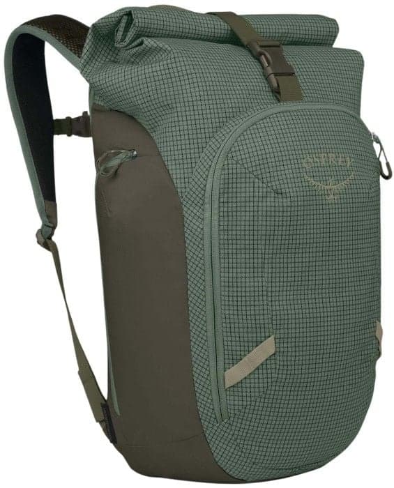 Osprey Transporter Roll Top Pack Pine Leaf/Earl Grey