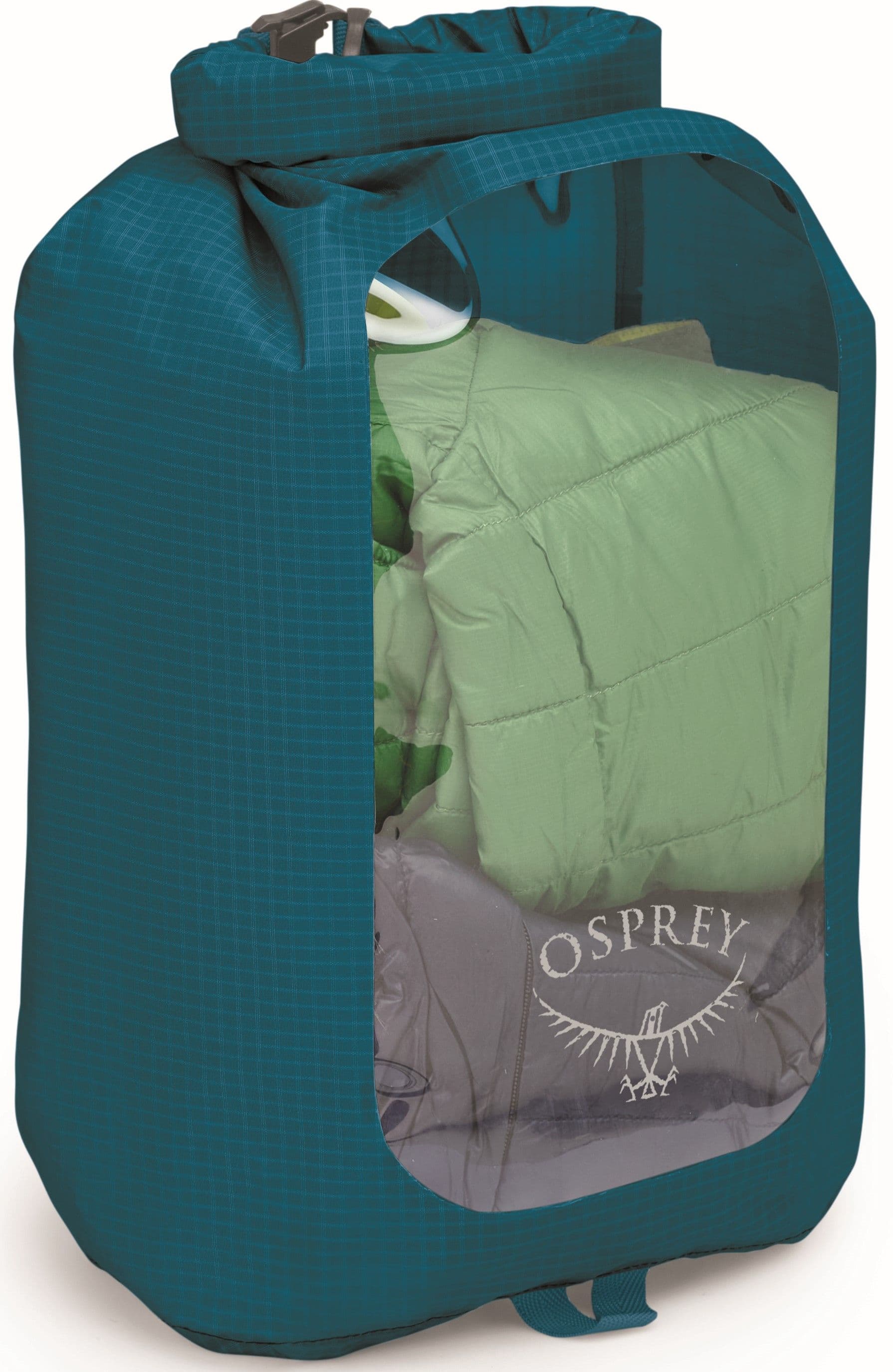 Osprey Dry Sack window kuivapussi, 12 L, petrooli