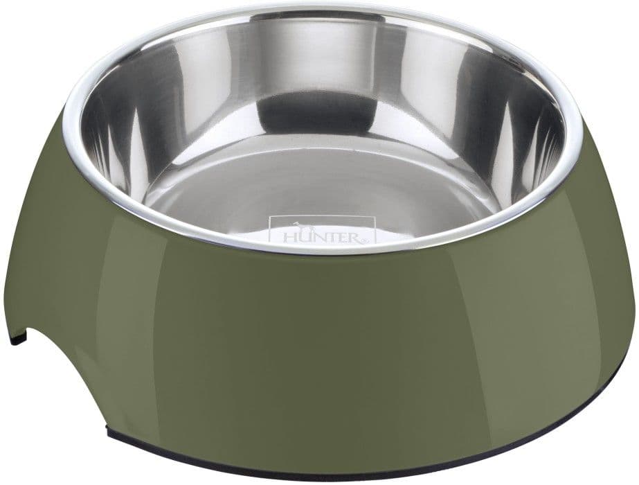 HUNTER Bowl Melamin koirankuppi, 700 ml, Khaki