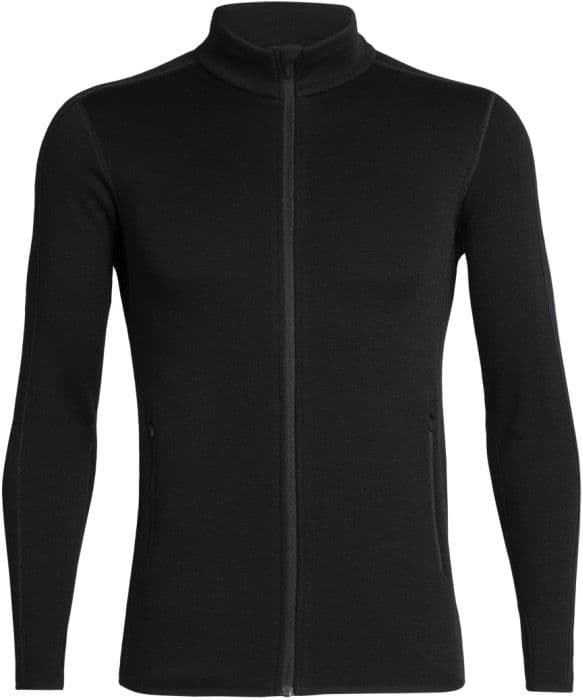 Icebreaker Elemental LS Zip 330 -miesten paita, musta