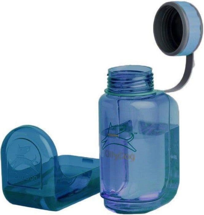 OllyDog OllyBottle juomapullo, sininen, 600 ml