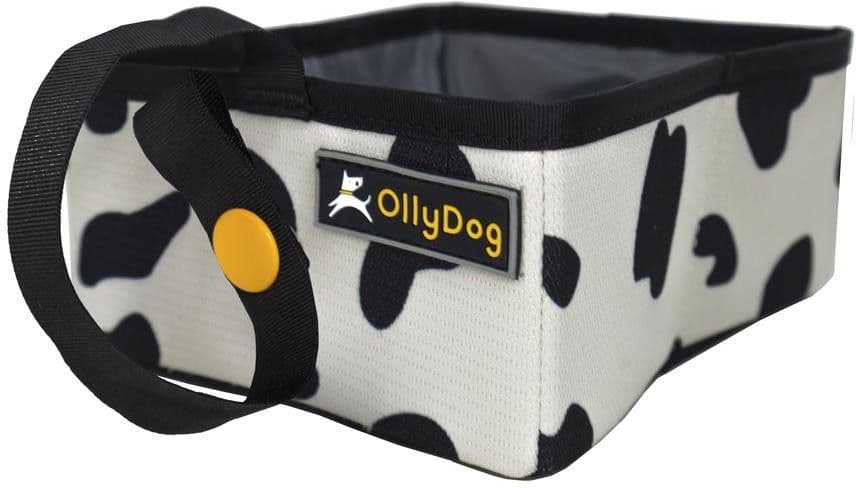 OllyDog Crumple Travel Bowl Hide