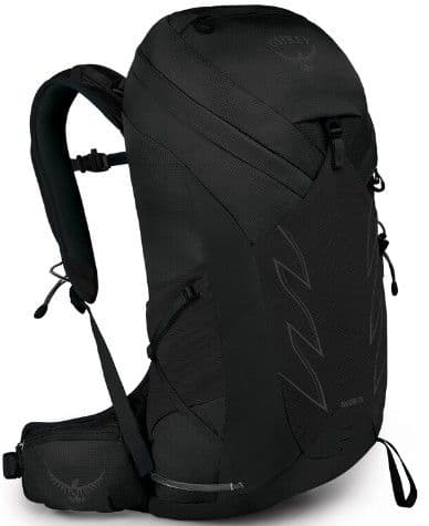 Osprey Talon 26 -päiväreppu, musta