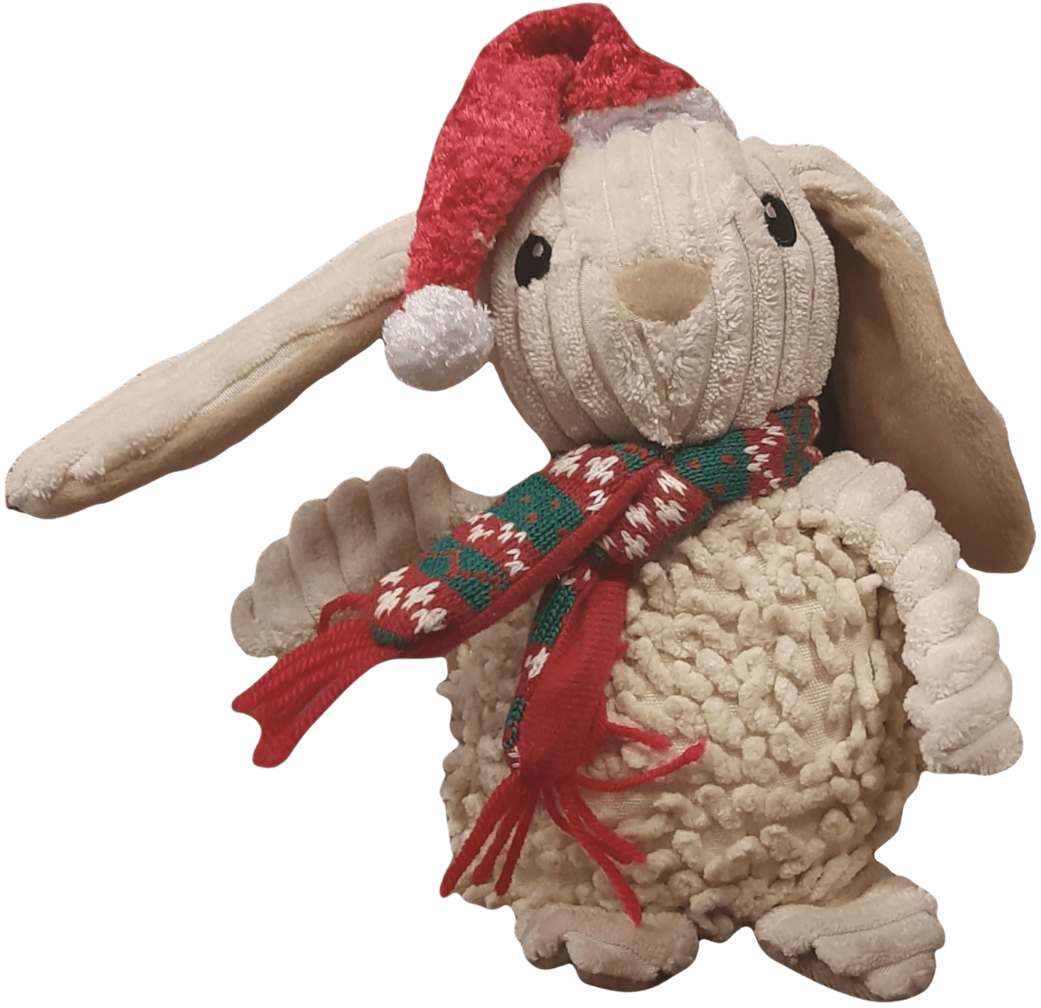 Party Pets Christmas Naturals Bunny pupulelu, 20 cm